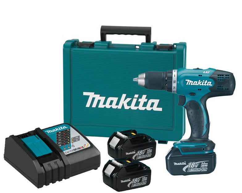 Аккумуляторная дрель-шуруповерт Makita DDF453