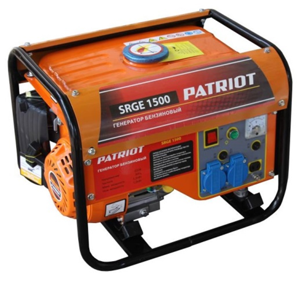 Генератор 1,5 кВт Patriot SRGE 1500